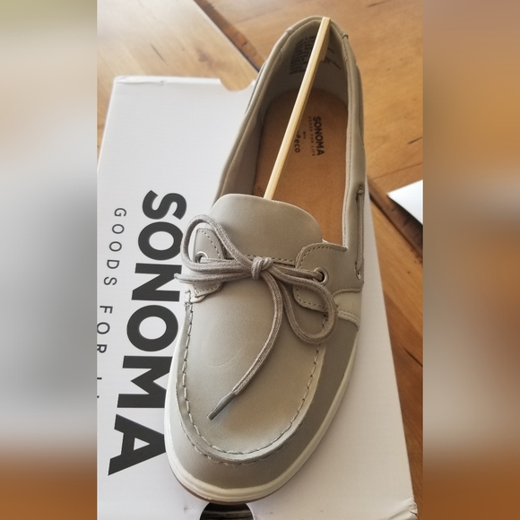 Sonoma Shoes - Sonoma Faux Leather Boat shoes